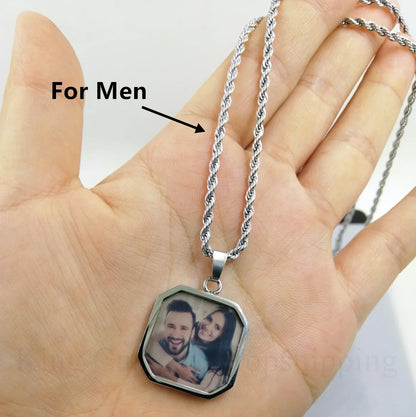 Custom Heat activated necklace