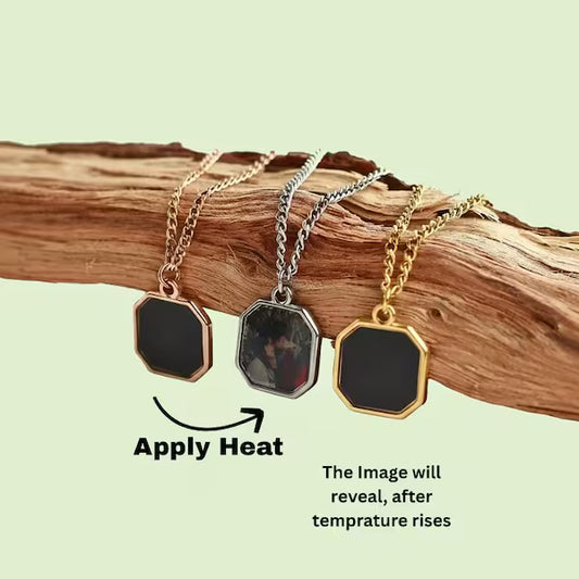 Custom Heat activated necklace